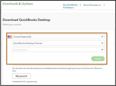 Download QuickBooks desktop - Screenshot