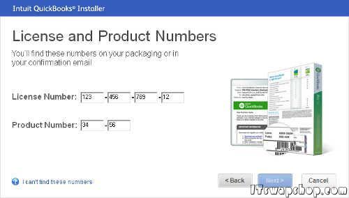 quickbooks 2010 license and product number crack