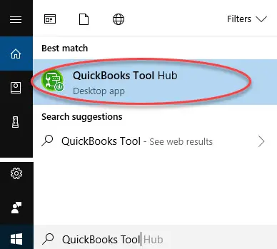 QuickBooks Tool Hub - Screenshot