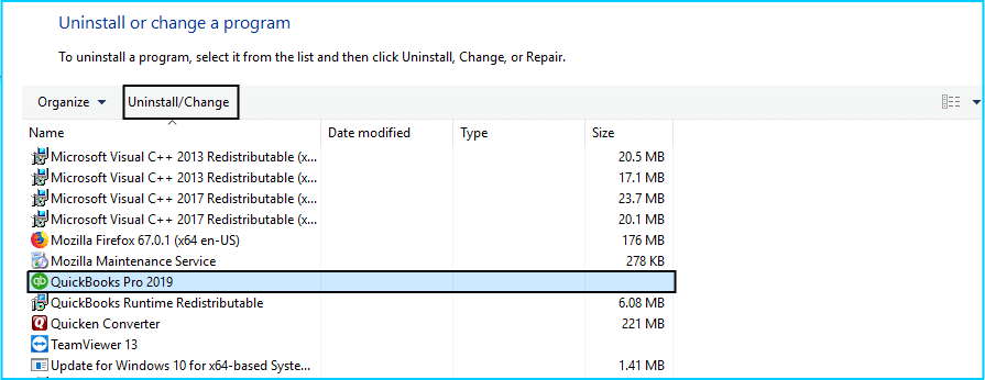 windows 10 version 1903 and quickbooks desktop 2019