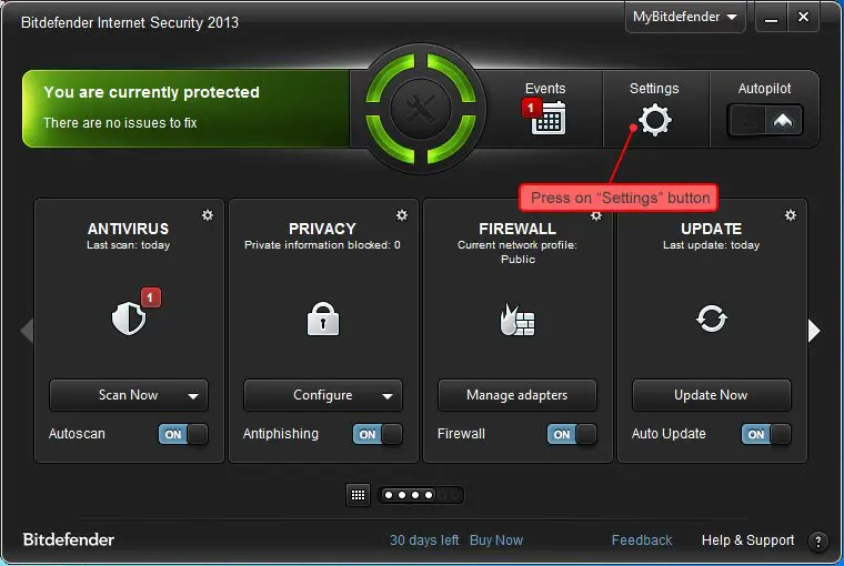 Bitdefender-screenshot