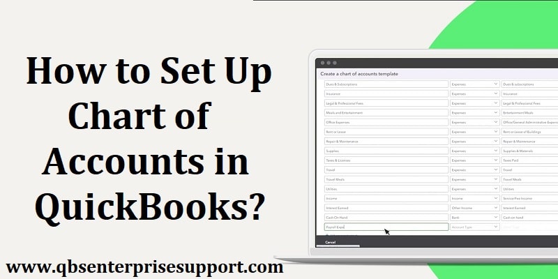 Easy Steps to Setup a Chart of Accounts in QuickBooks - Featured Image