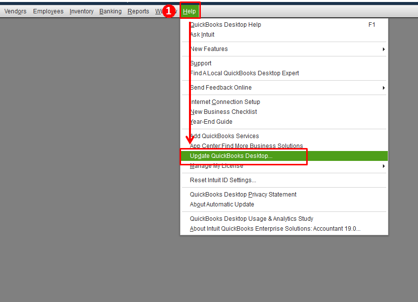 update quickbooks pro with release r13p