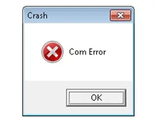 QuickBooks crash com error - Screenshot Image