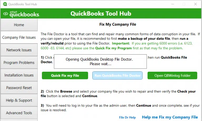QuickBooks-file-doctor-in-tool-hub