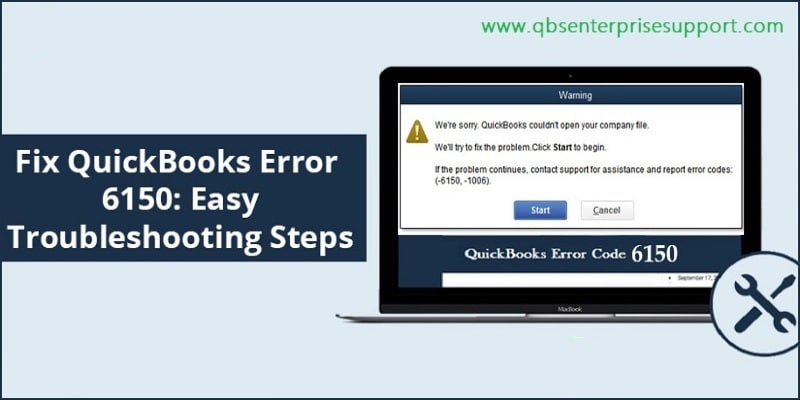 Troubleshoot QuickBooks Error Code 6150 1006 Like a Pro - Featured Image