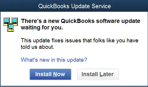 Update QuickBooks Payroll Manually - Screenshot 1