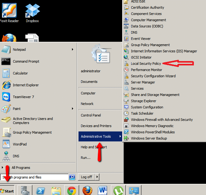 Changing Access to CD-ROM - Screenshot