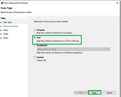 quickbooks enterprise 2019 firewall ports