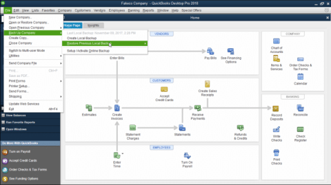 Move or Reinstall the QuickBooks Desktop to Another Computer