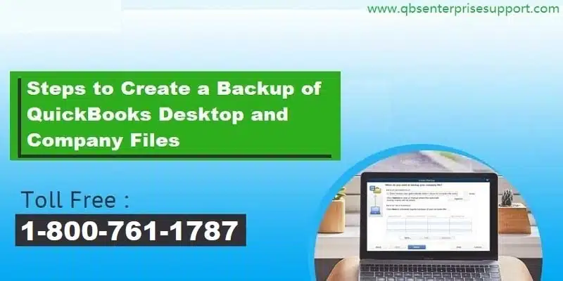 Steps to Create a Backup of Your QuickBooks desktop company files - Featured-Image