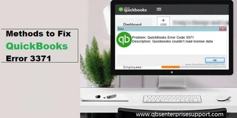 Troubleshooting Steps to Fix QuickBooks error code 3371 - Featured Image