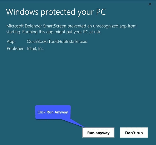 Windows Protected your system - Image 1