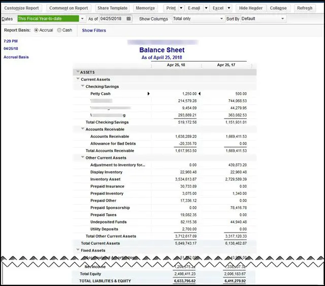 balance sheet out of balance-screenshot