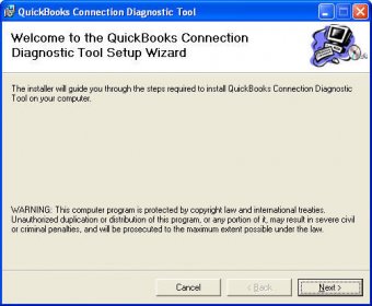 connection diagnostic tool- screenshot