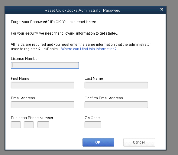 Automated password reset tool - Screenshot 2