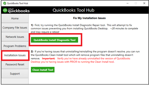 QuickBooks Tool Hub