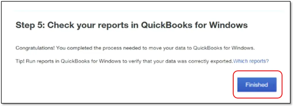 Convert QuickBooks online to desktop- screenshot 2