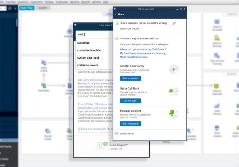 quickbooks desktop help