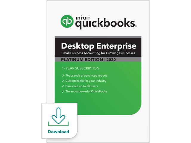 QuickBooks Enterprise Platinum Edition (2020) - Screenshot