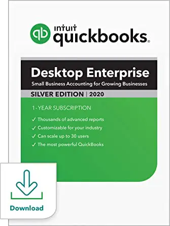 QuickBooks Enterprise Silver Edition - Screenshot
