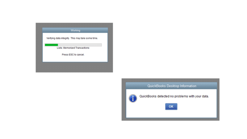 quickbooks for mac stuck on rebuilding data file