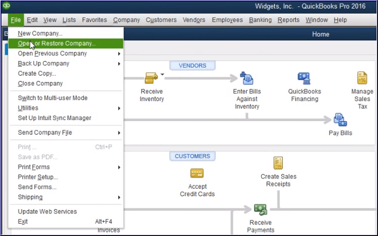 import qbm file into quickbooks for mac