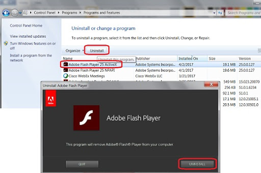 should i uninstall adobe flash player from my macbook pro