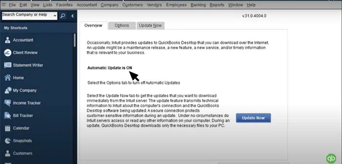 Update QuickBooks Desktop - Image