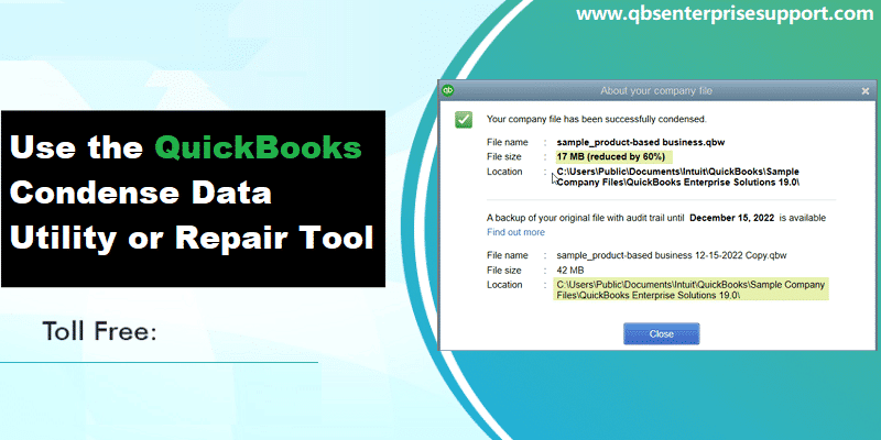 How to Use QuickBooks Condense Data Utility?