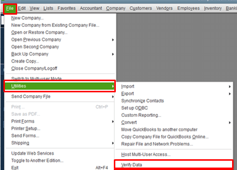 quickbooks premier nonprofit edition 2015 rebuild error