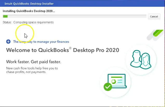 Install QuickBooks desktop 2020 - Screenshot