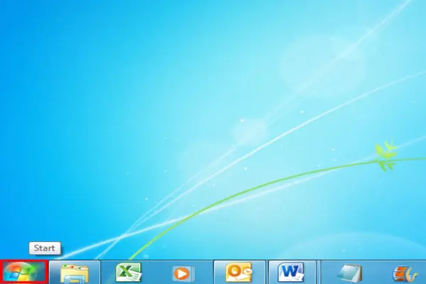 Windows start menu-screenshot