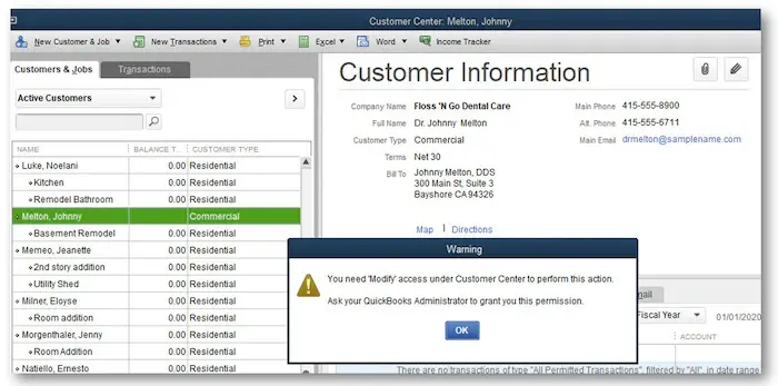 Data level permissions feature - Screenshot Image 2