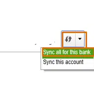 Sync all for this bank - Image