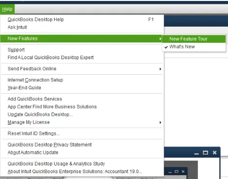 what’s new in QuickBooks - Screenshot Image