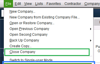 what does rebuild data in quickbooks do