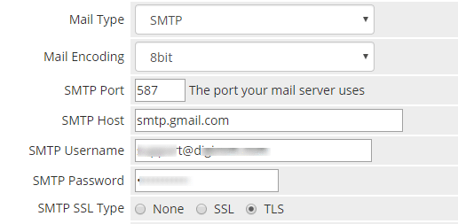Making Port 587 open for Gmail and all other email services - Screenshot Image
