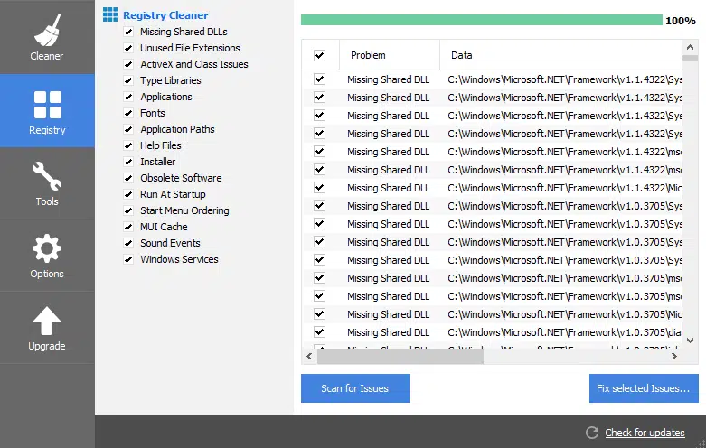 repair registry- screenshot