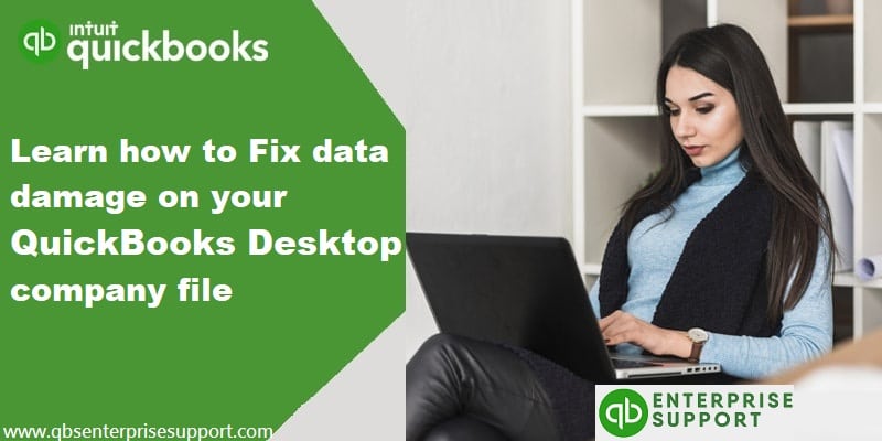 How to Fix QuickBooks Company File Data Damages - Featuring Image