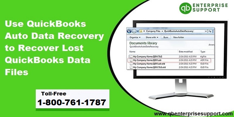 How to Use QuickBooks Auto Data Recovery and How to Recover Lost Data Files - Featured Image
