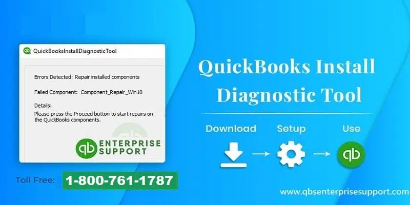 How to Use QuickBooks Install Diagnostic tool - Featured Image