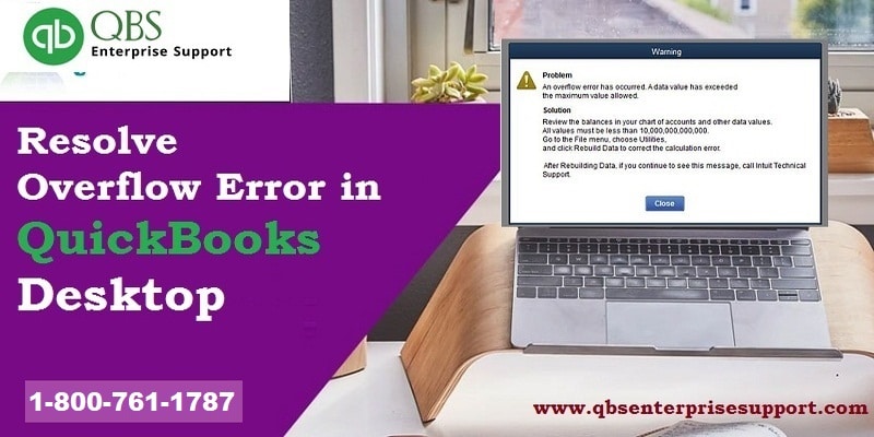 Learn How to Fix Overflow Error in QuickBooks Desktop - Featured Image