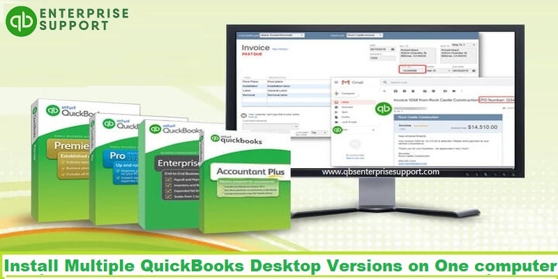 Learn how to install multiple versions and editions of QuickBooks Desktop on one computer - Featuring Image