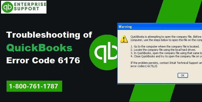 QuickBooks Error 6176 Couldn't Connect to Email Server - Featuring Image