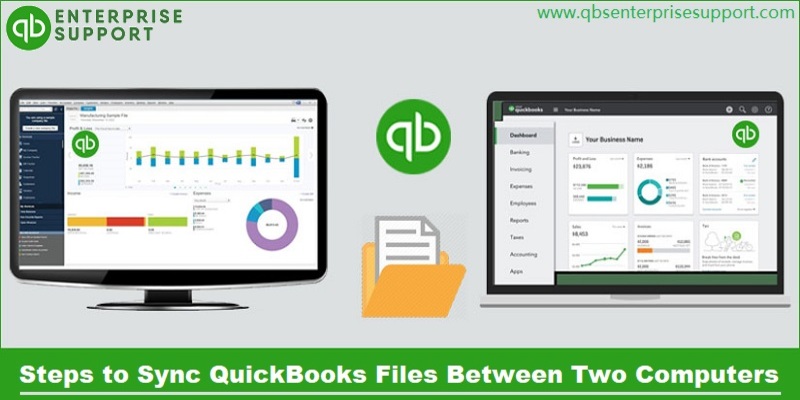 Sync QuickBooks Desktop Files Between Two Computers - Featuring Image