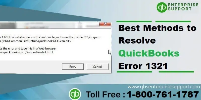 Troubleshoot Error 1321 The installer has insufficient privileges to modify the file - Featured Image