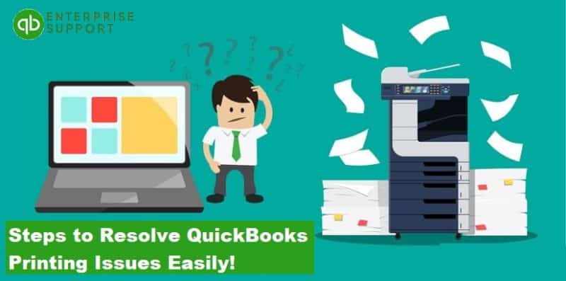 What are QuickBooks Printing Problems and How to Resolve them - Featured Image