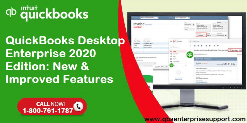 What's New and Improved Features in QuickBooks Desktop Enterprise 2020 - Featured Image