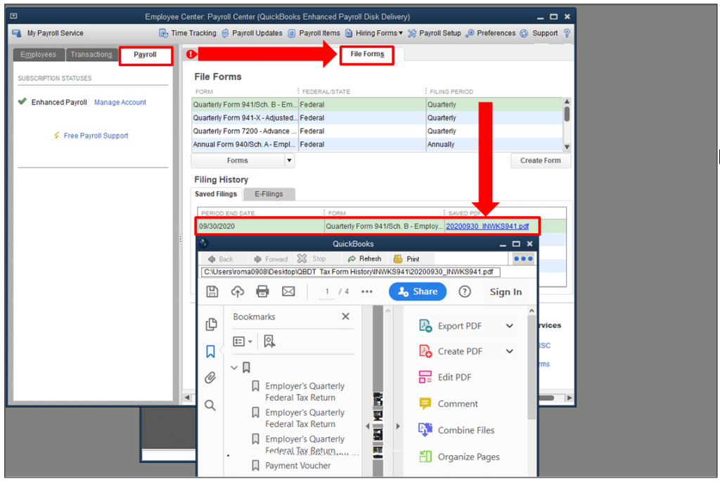 Print W2 forms in Adobe Reader - Image